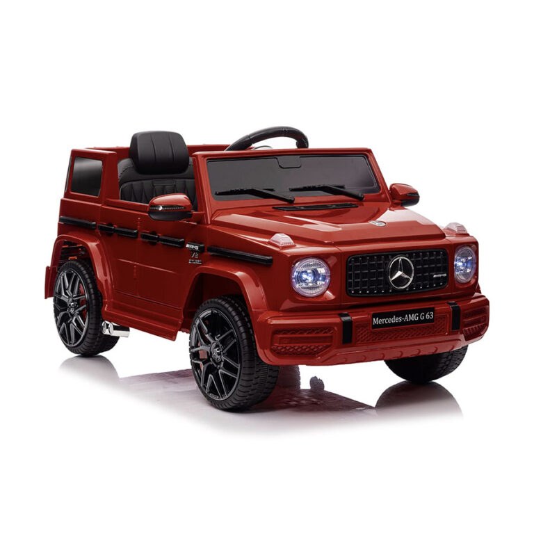 Mercedes AMG G63L crveni džip na akumulator za decu