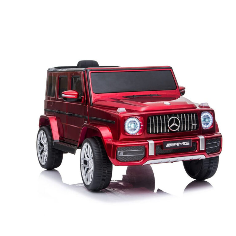 Mercedes AMG G63 crveni džip na akumulator za decu