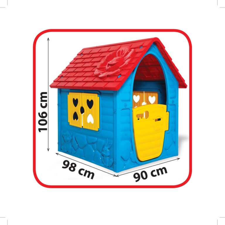 Velika Donahy kućica u plavoj boji za decu