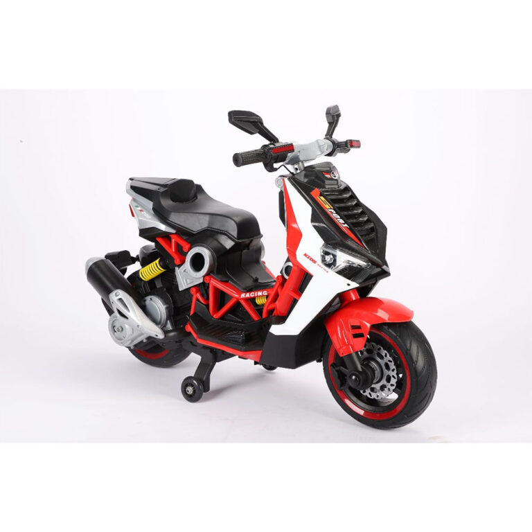 Vespa velika V12 crvena motor na akumulator za decu