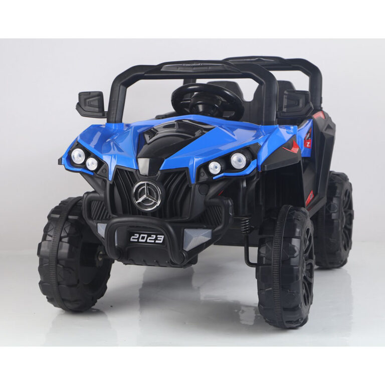 Terenac 2 plavi džip na akumulator za decu