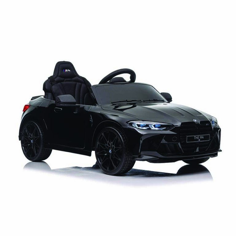 BMW M4 crni auto na akumulator za decu