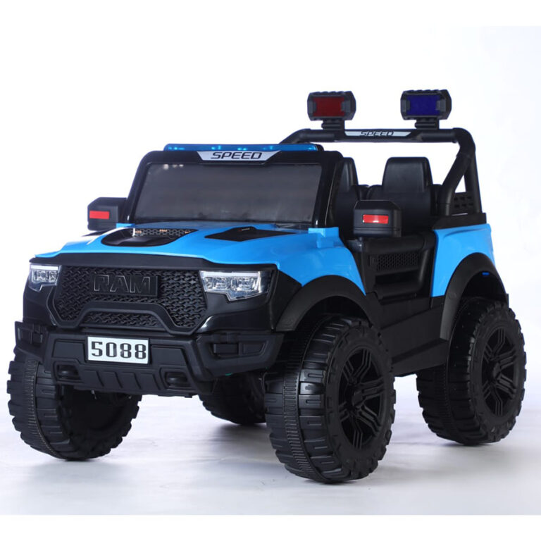 Džip BMW Style plavi auto na akumulator za decu