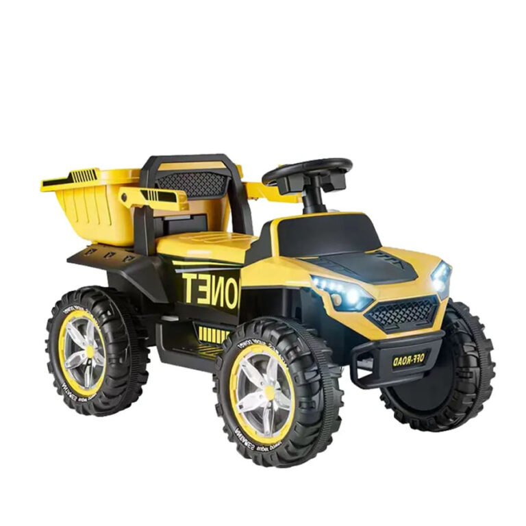 Dečiji kiper žuti bager na akumulator za decu