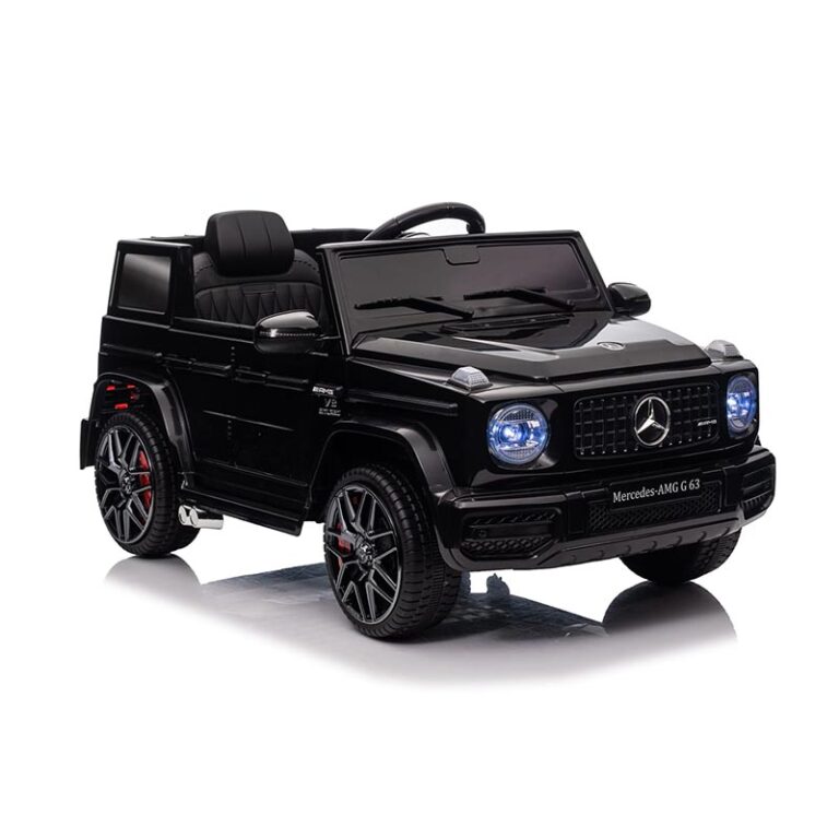 Mercedes AMG G63L crni džip na akumulator za decu