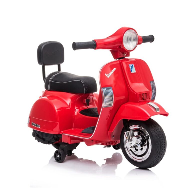 Vespa PX150 6V crvena motor na akumulator za decu