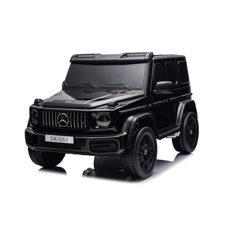 Mercedes G63 crni 4x4 dvosed auto na akumulator za decu