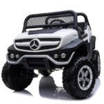 Mercedes Unimog 4x4 beli licencirani auto na akumulator za decu