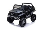 Dečiji auto na akumulator - Mercedes - unimog 4x4 LICENCIRANI - Crni
