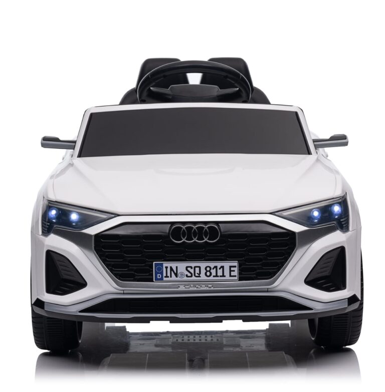 Audi S Q8 beli licencirani auto na akumulator za decu