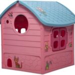 Velika kućica za decu - Svetlo pink