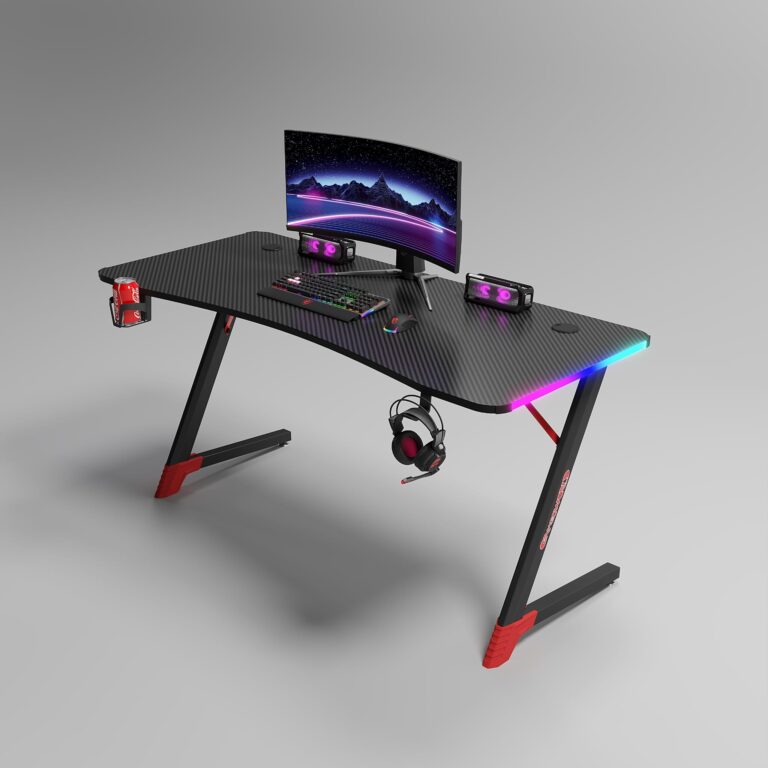 gejmerski sto model 6 crni