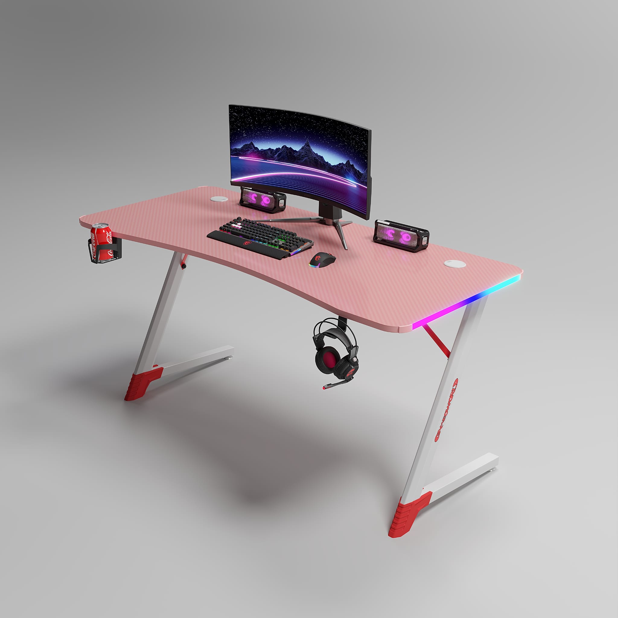 gejmerski sto model 6pink gejmerski sto model 6pink