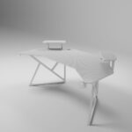 Gejmerski sto model 11 - Beli
