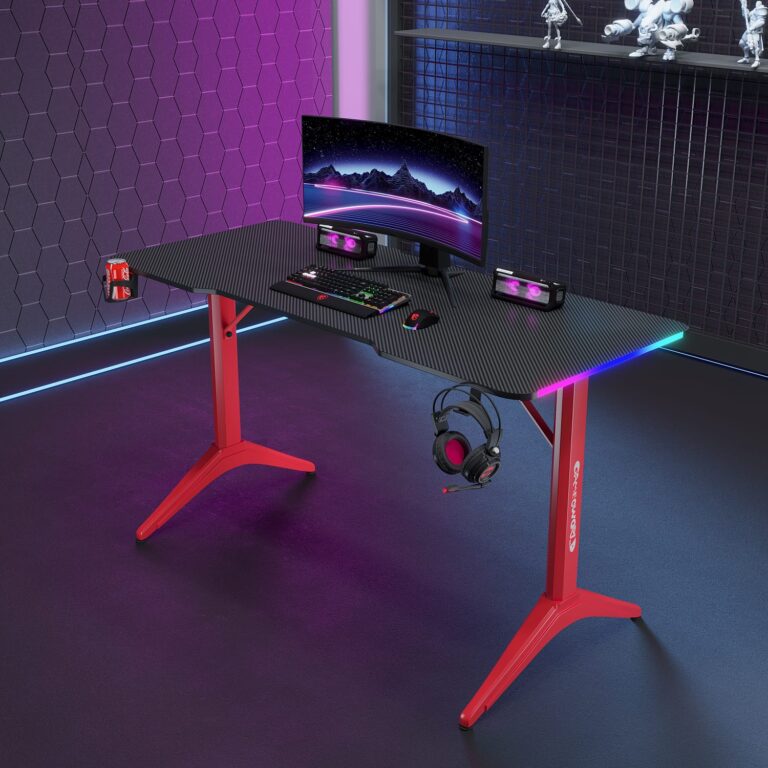 gejmerski sto model 1 crveni