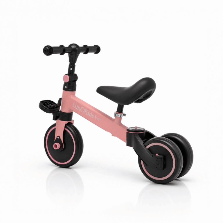 Tricikl i balans bicikl 2 u 1 model 8 - Pink