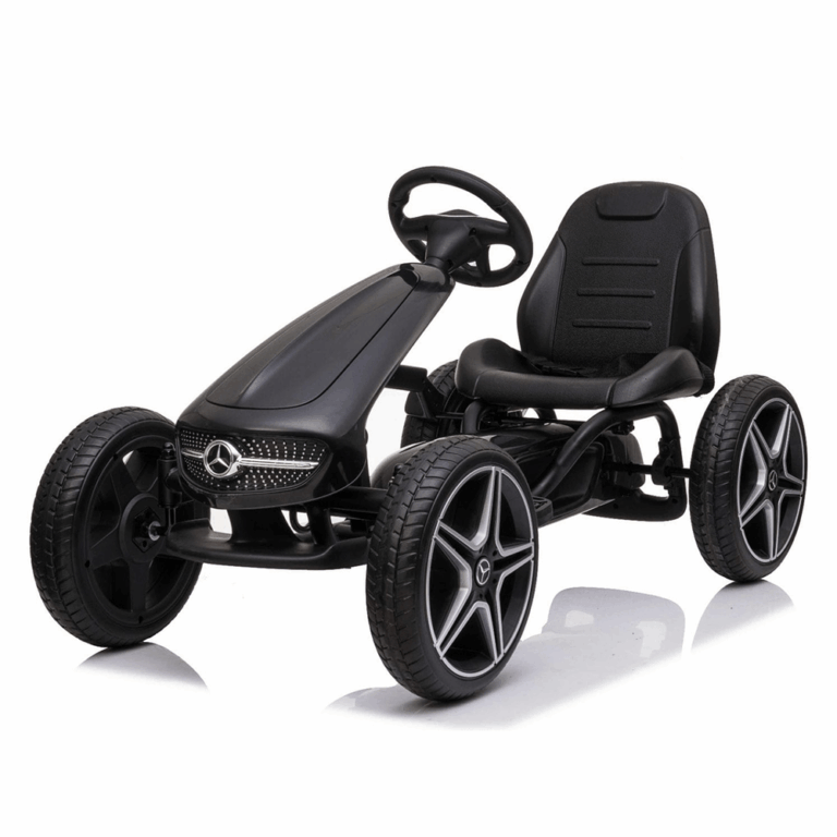 Karting na pedale MERCEDES LICENCIRANI - Crni